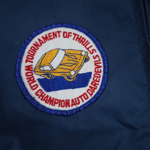 Vintage 70s BF Goodrich World Tournament of Thrills World Auto Daredevils Jacket - Picture 7 of 13